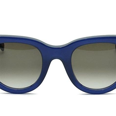 celine 41801 s sunglasses-0m23 blue vi gray polarized lens 52mm|Celine CL41801/S Pretty Polarized M23/VI Sunglasses in Blue .